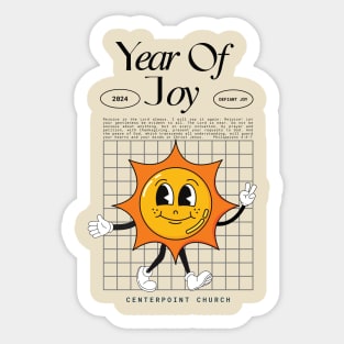 Year of Joy-Sunshine Sticker